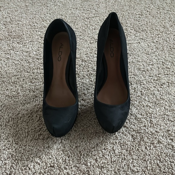 Aldo ladies shoes size 37 platform heels - Picture 2 of 5